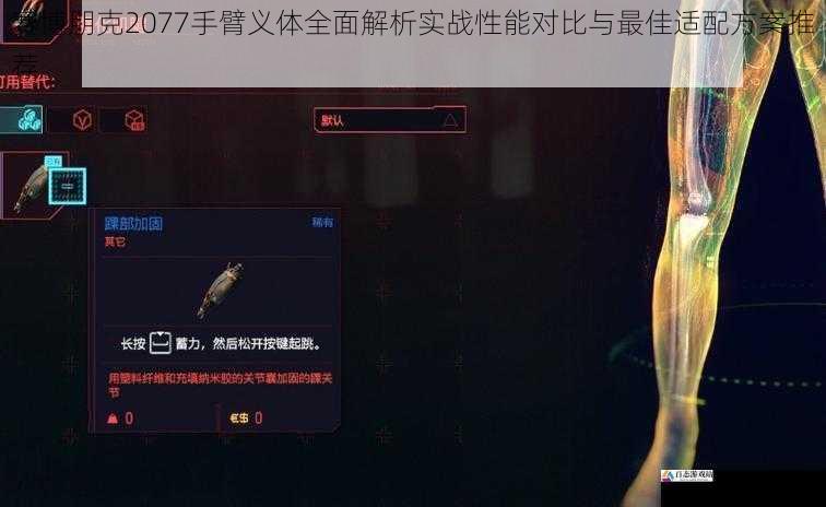 赛博朋克2077手臂义体全面解析实战性能对比与最佳适配方案推荐