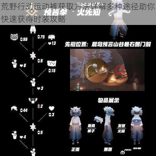 荒野行动运动裤获取方法详解多种途径助你快速获得时装攻略