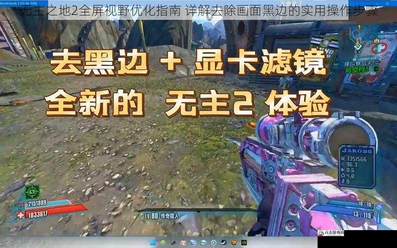 无主之地2全屏视野优化指南 详解去除画面黑边的实用操作步骤