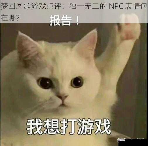 游戏剧情与表情包的互动