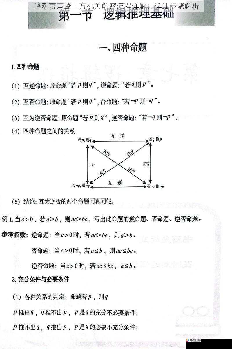 整合线索与推理