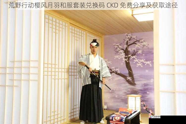 荒野行动樱风月羽和服套装兑换码 CKD 免费分享及获取途径