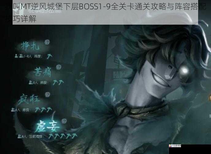 我叫MT逆风城堡下层BOSS1-9全关卡通关攻略与阵容搭配技巧详解