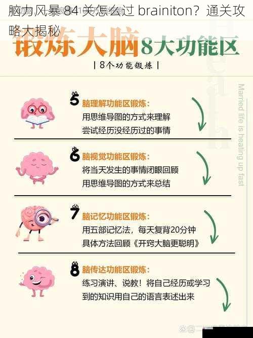 脑力风暴 84 关怎么过 brainiton？通关攻略大揭秘