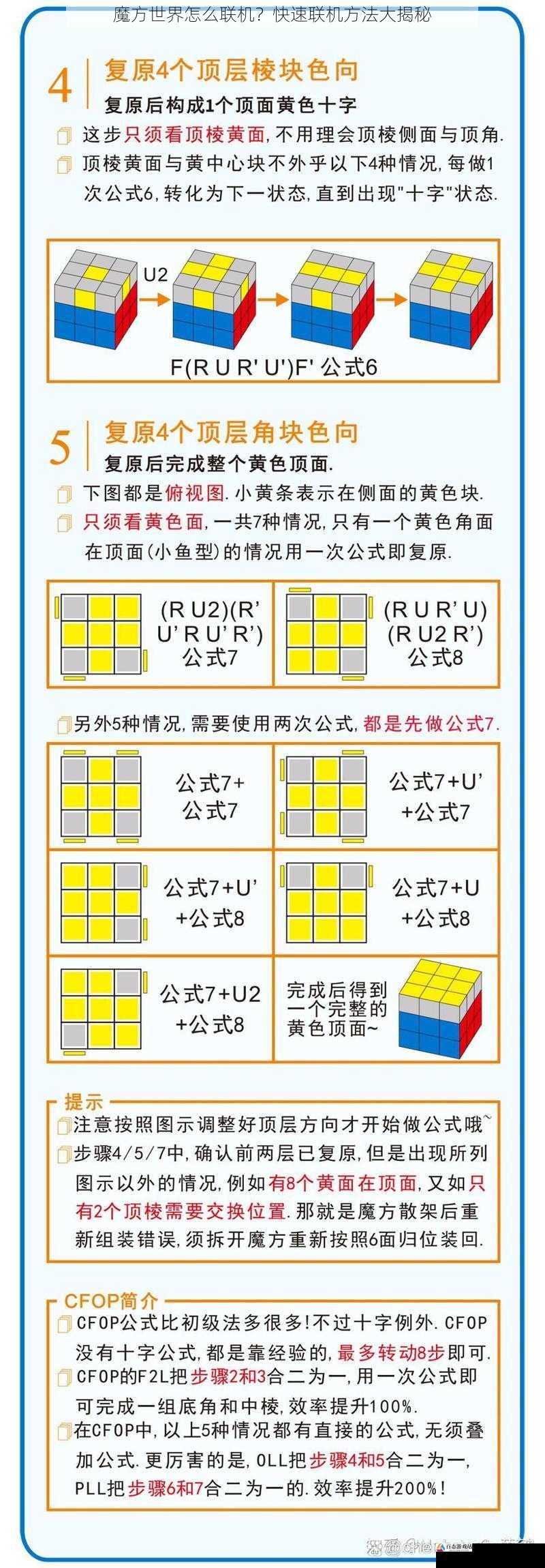 魔方世界怎么联机？快速联机方法大揭秘