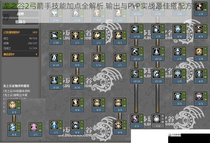 龙之谷2弓箭手技能加点全解析 输出与PVP实战最佳搭配方案推荐