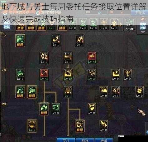 地下城与勇士每周委托任务接取位置详解及快速完成技巧指南