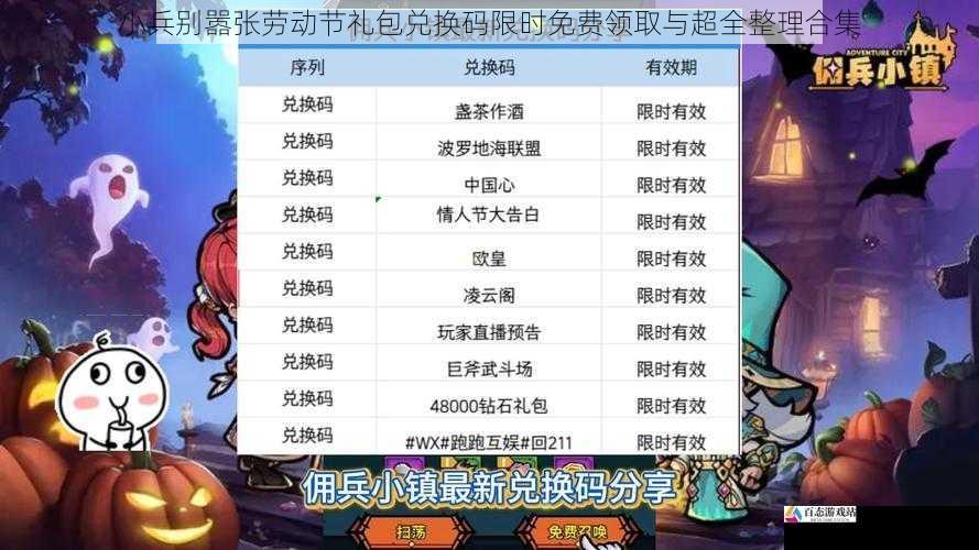 小兵别嚣张劳动节礼包兑换码限时免费领取与超全整理合集