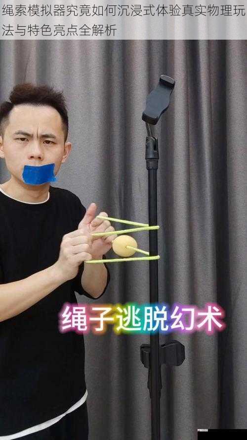 绳索模拟器究竟如何沉浸式体验真实物理玩法与特色亮点全解析