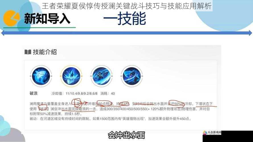 王者荣耀夏侯惇传授澜关键战斗技巧与技能应用解析